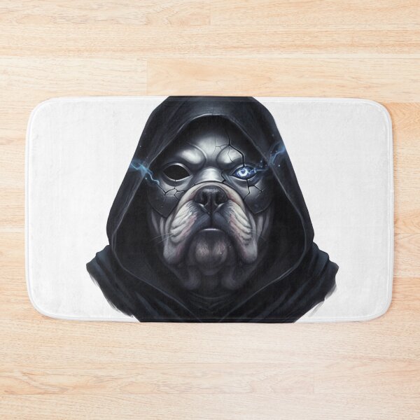 Item preview, Mysterious Shadow Mask Bulldog - Gothic Carnival designed and sold by ARTReMi.