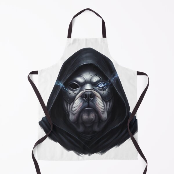 Item preview, Mysterious Shadow Mask Bulldog - Gothic Carnival designed and sold by ARTReMi.