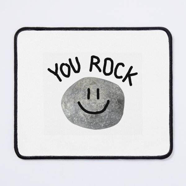 Item preview, You Rock Minimalist Wordplay Statement designed and sold by CreareAT.