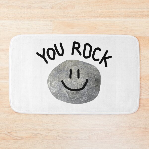 Item preview, You Rock Minimalist Wordplay Statement designed and sold by CreareAT.
