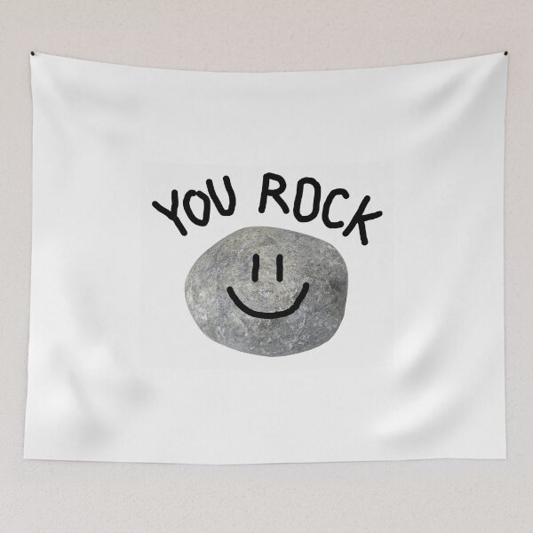 Item preview, You Rock Minimalist Wordplay Statement designed and sold by CreareAT.