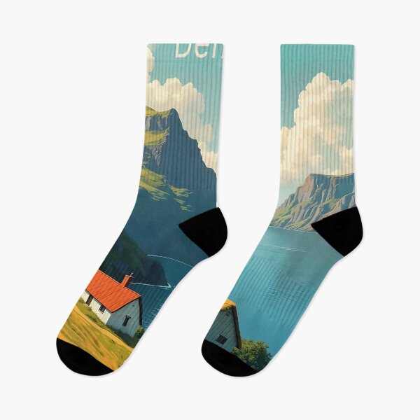Item preview, Faroe Islands travel poster designed and sold by Robert Lacy.