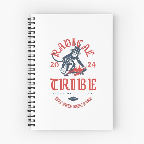 Item preview, Radical Tribe Skater Monkey — Retro East Coast Skateboarding Badge Illustration designed and sold by Colorful-Garden.