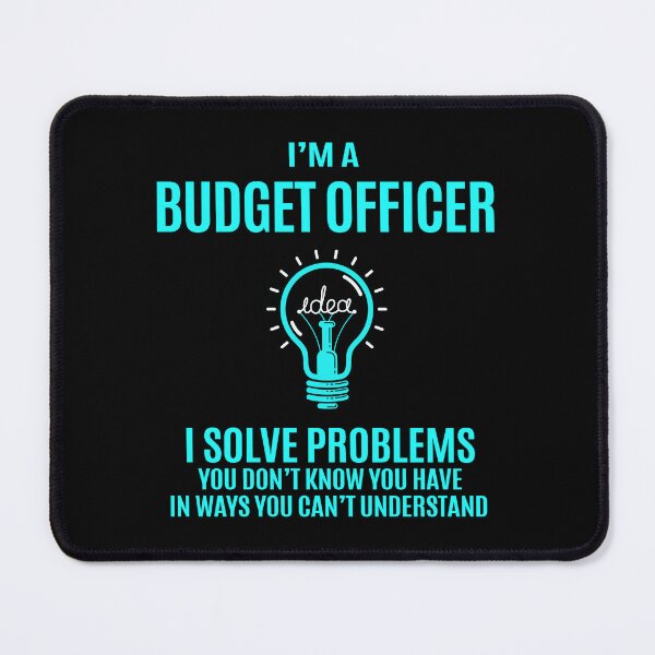 Item preview, Budget Officer designed and sold by ginawilliams39.