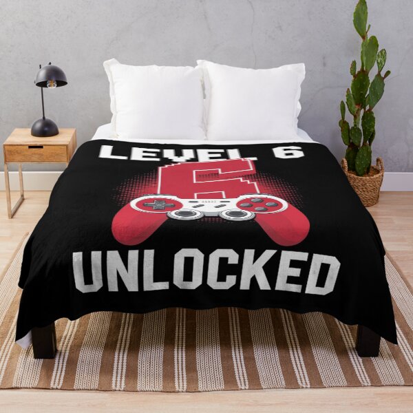 Item preview, Level 6 Unlocked Video Games Gaming 6th Birthday designed and sold by PowAcademy.