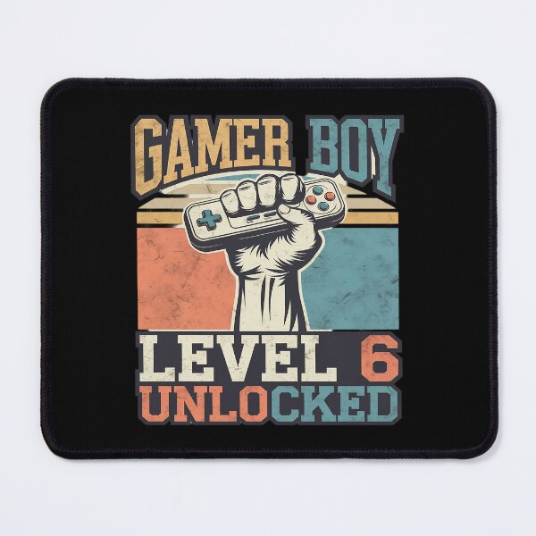 Item preview, Gamer Boy Level 6 Unlocked 6 Year Old Bday Boy 6th Birthday designed and sold by MythWoot.