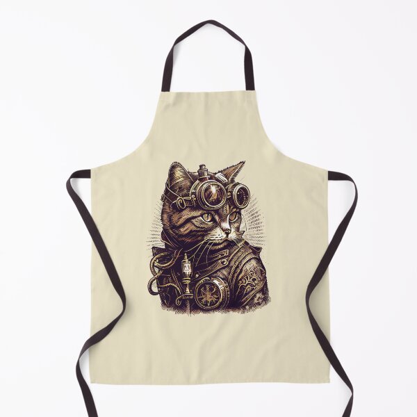 Aperçu de l'œuvre Chat Steampunk 6 créée et vendue par TheSamuraiCat.