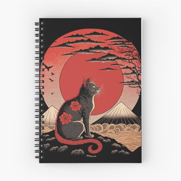 Artikelvorschau, Ukiyo und Katze entworfen und verkauft von TheSamuraiCat.