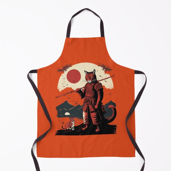 Item preview, Ukiyo e Samurai Cat 3 designed and sold by TheSamuraiCat.
