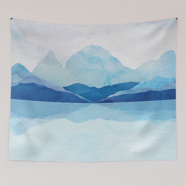 Item preview, Echoes in Blue I designed and sold by Skyline-Art-Inc.