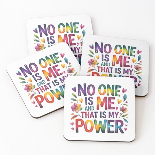 Item preview, No one is me, and that is my power designed and sold by nimmitrends.