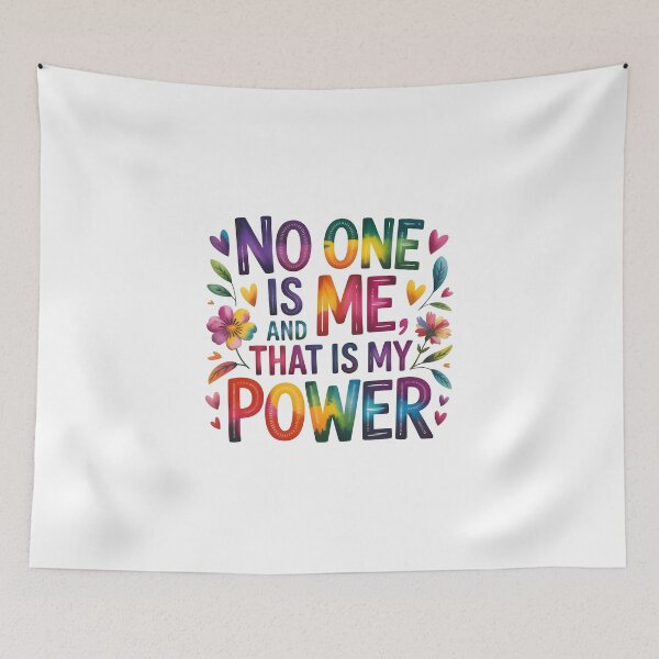 Item preview, No one is me, and that is my power designed and sold by nimmitrends.