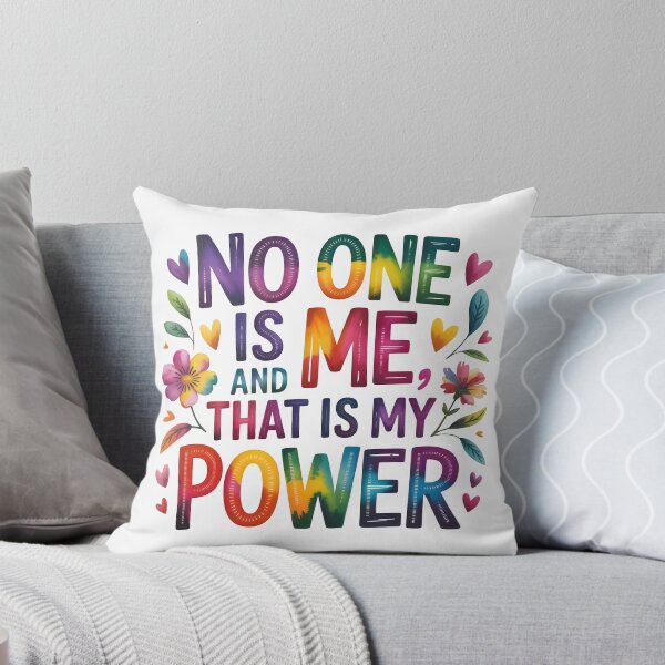 Item preview, No one is me, and that is my power designed and sold by nimmitrends.