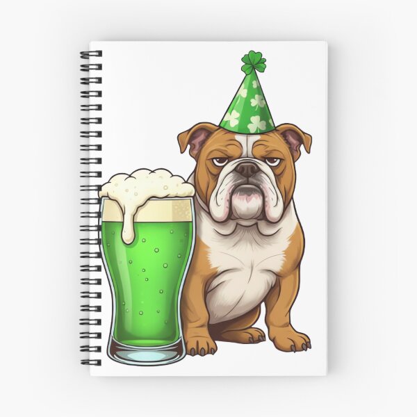 Item preview, Green Beer Security - St. Paddy’s Day Bulldog designed and sold by ARTReMi.