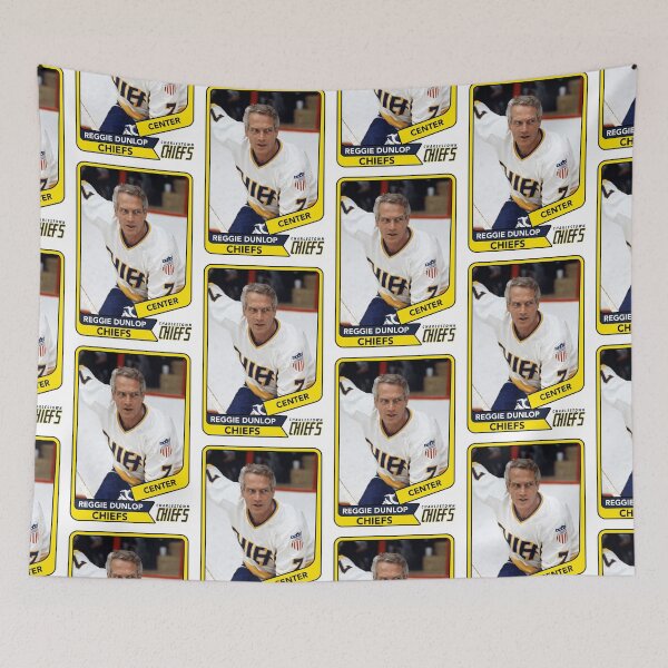Item preview, Reggie Dunlop Hockey Card - Slap Shot Movie designed and sold by darklordpug.
