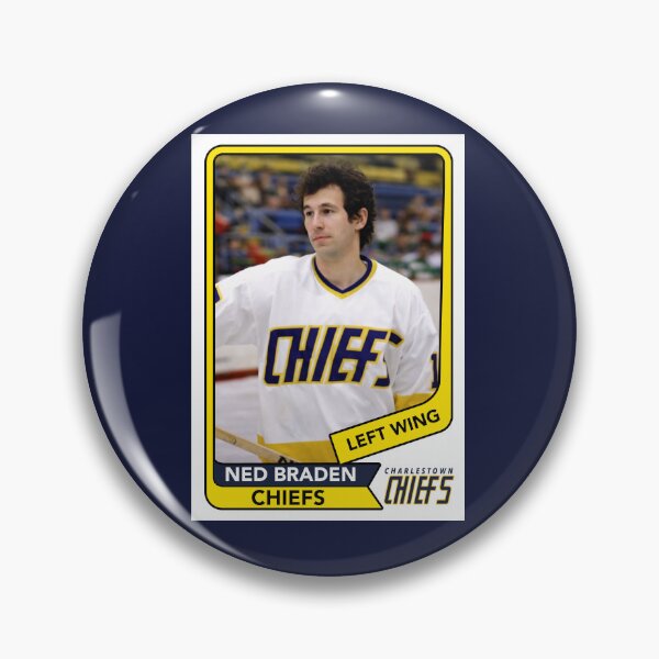 Item preview, Ned Braden Hockey Card - Slap Shot Movie designed and sold by darklordpug.