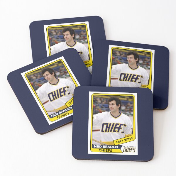 Item preview, Ned Braden Hockey Card - Slap Shot Movie designed and sold by darklordpug.