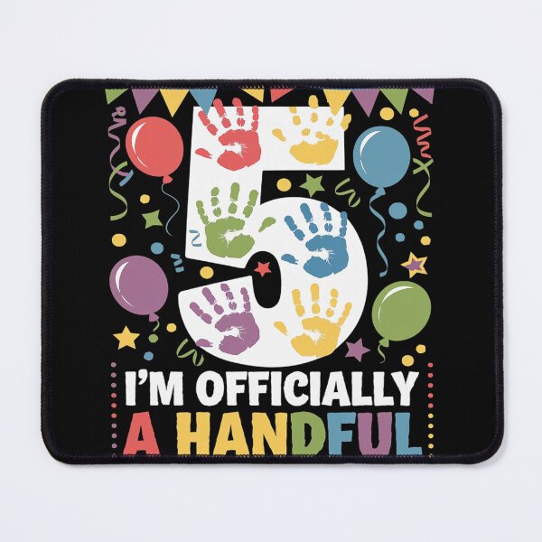 Item preview, Kids I'm Officially A Handful Five 5th Birthday Turning 5 designed and sold by AquaKiev.