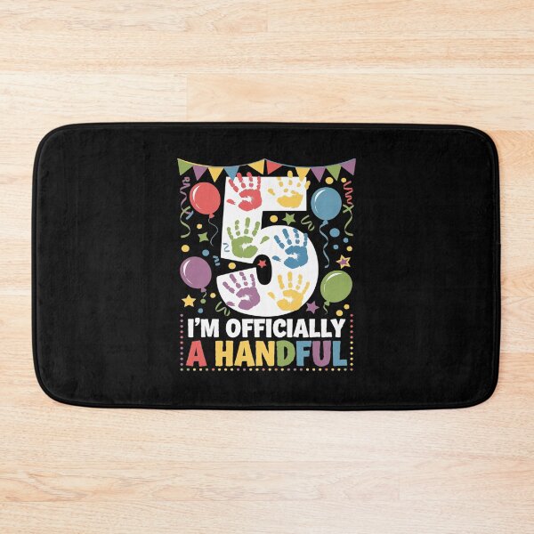 Item preview, Kids I'm Officially A Handful Five  5th Birthday Turning 5  designed and sold by AquaKiev.