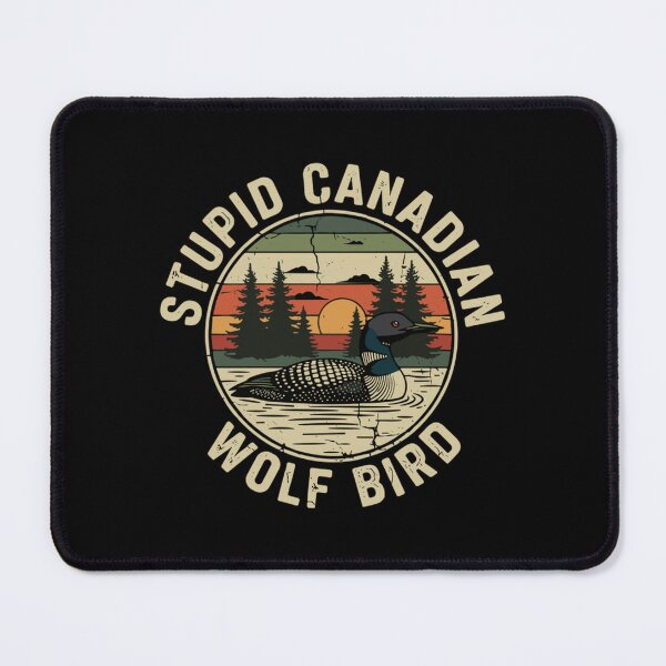 Item preview, Stupid Canadian Wolf Bird (2) designed and sold by TitozArtistry.