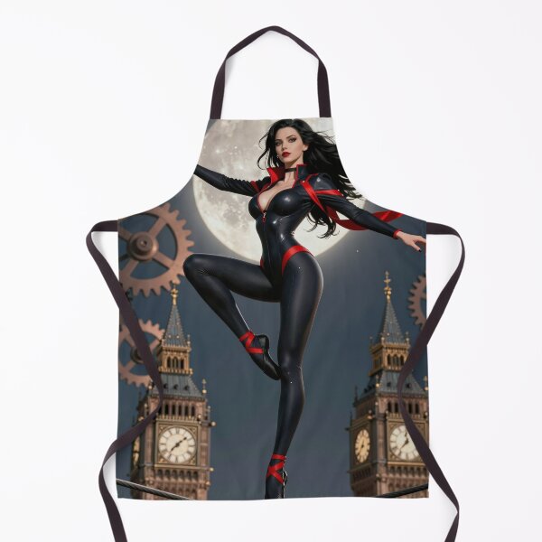Item preview, Traje negro espía equilibrio Londres noche luna designed and sold by CathryneDelamort.