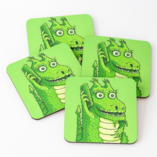 Item preview, Dino-Comm(green) designed and sold by Michael Puckett.