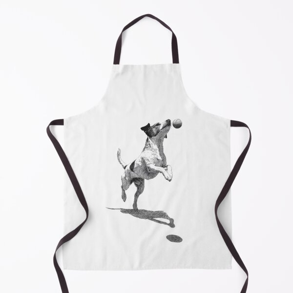 Item preview, A determined Jack Russell Terrier mid-jump as it chases a ball, Dogs in Motion designed and sold by CDC40.
