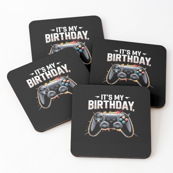 Item preview, It's My Birthday Boy Time To Level Up Video Game Birthday  designed and sold by MythWoot.