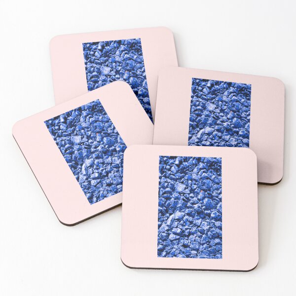 Item preview, Hidden Heart — Blue Stone Texture with a Single Red Spot designed and sold by RigidFascia.