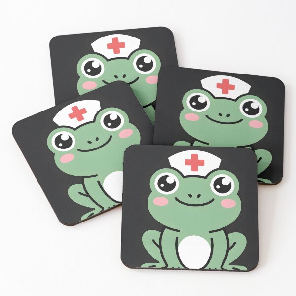 Item preview, Sana Sana Colita De Rana – Cute Nurse Frog Design designed and sold by Viktorio Art Shop.