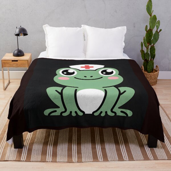 Item preview, Sana Sana Colita De Rana – Cute Nurse Frog Design designed and sold by Viktorio Art Shop.
