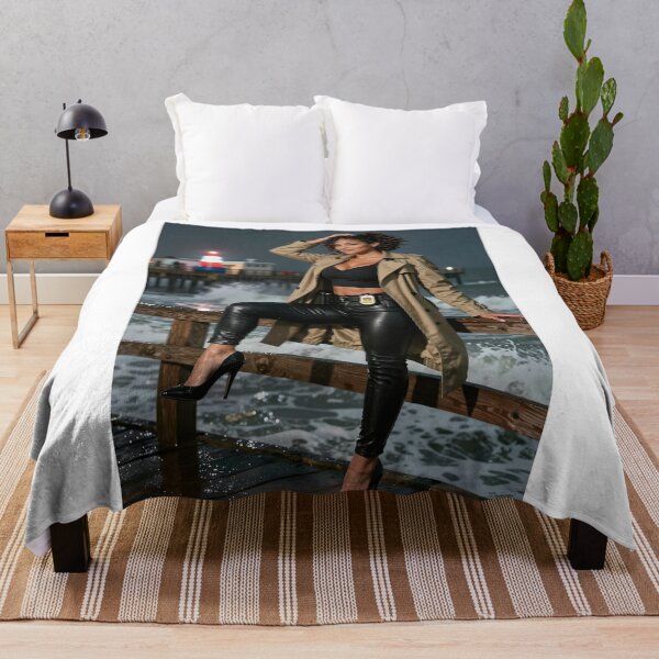 Item preview, Sarah detective balance rainy pier night designed and sold by CathryneDelamort.