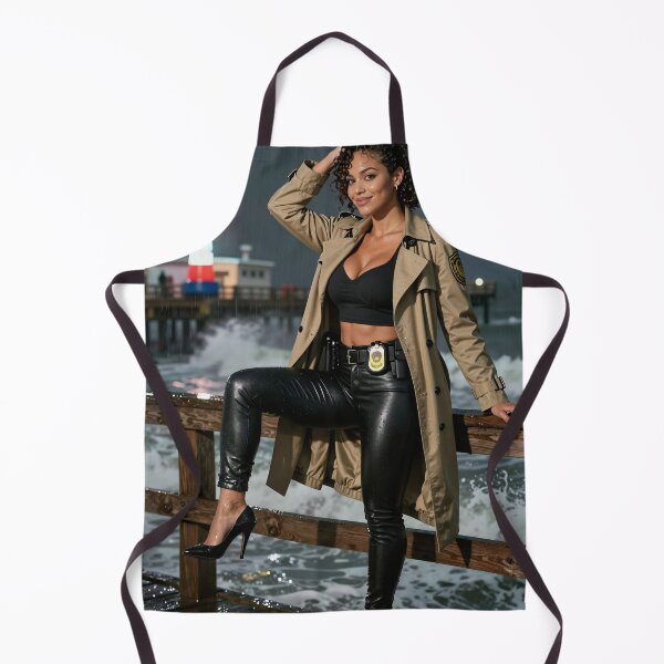 Item preview, Sarah detective balance rainy pier night designed and sold by CathryneDelamort.