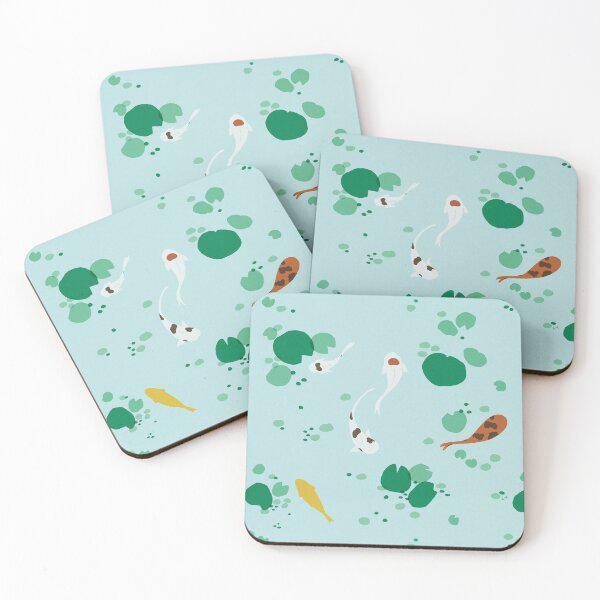 Item preview, Koi Pond from Above Pattern designed and sold by cozypersimmon.