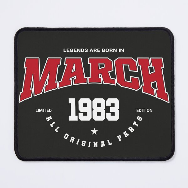 Item preview, March legends 1983 designed and sold by HB Shirts.