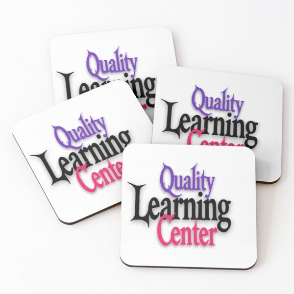 Item preview, Typographic Logo for Quality Learning Center designed and sold by blacK1982White.