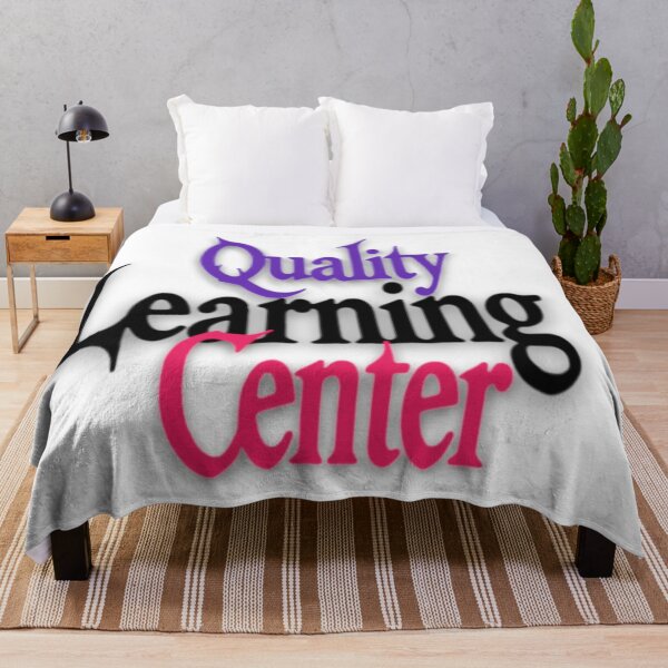 Item preview, Typographic Logo for Quality Learning Center designed and sold by blacK1982White.