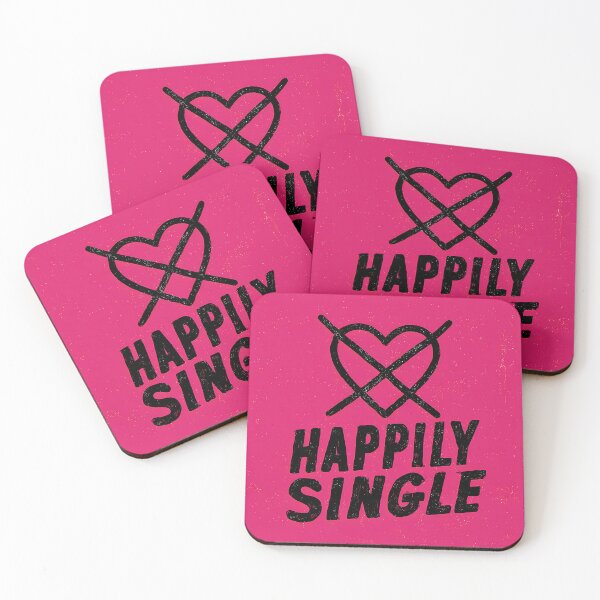 Item preview, Happily Single Anti-Valentine Design designed and sold by Viktoriia13.