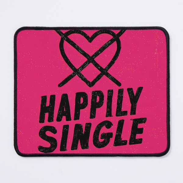 Item preview, Happily Single Anti-Valentine Design designed and sold by Viktoriia13.