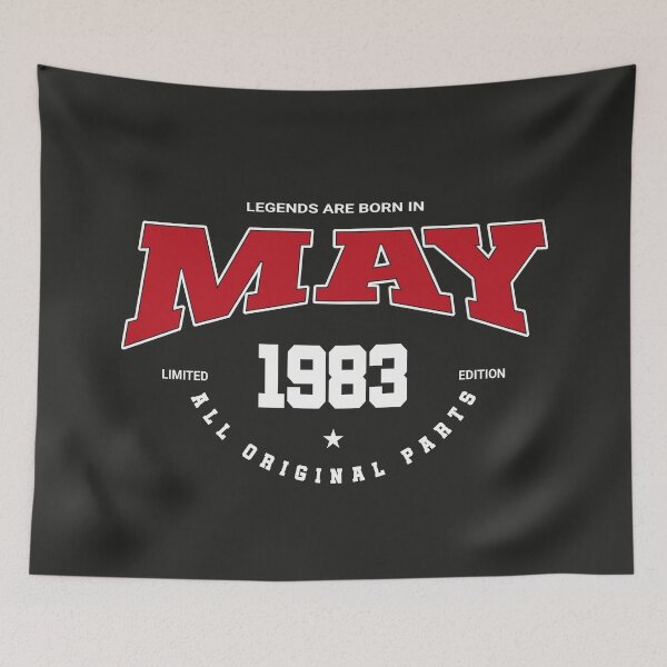 Item preview, May legends 1983 designed and sold by HB Shirts.