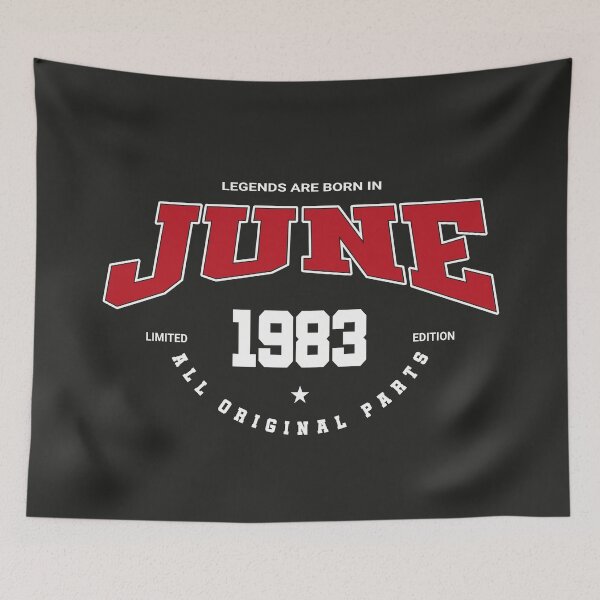 Item preview, June legends 1983 designed and sold by HB Shirts.