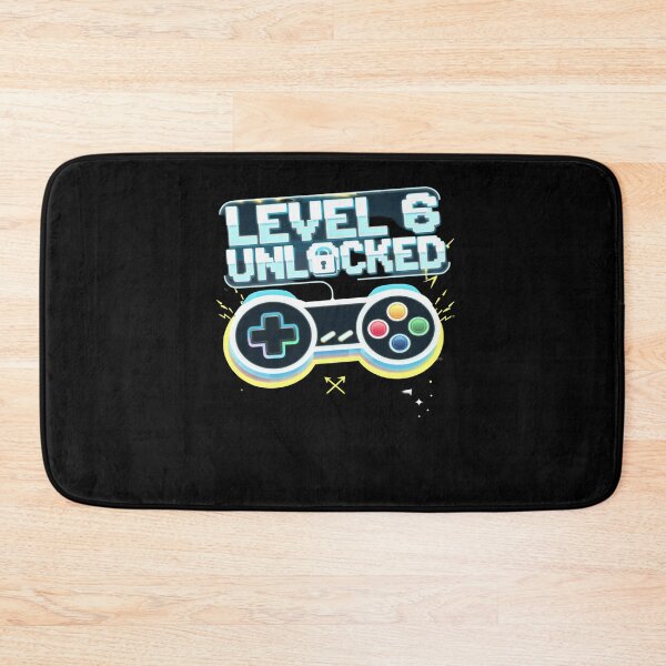 Item preview, Kids 6 Year Old 2019 Level 6 Unlocked 6th Birthday Boys designed and sold by PowAcademy.