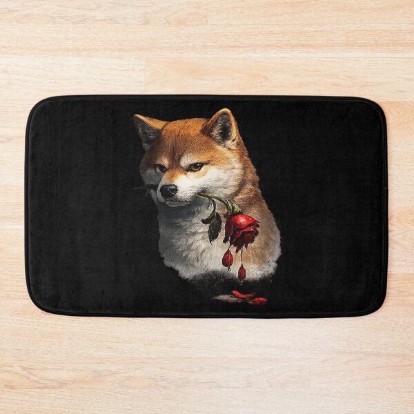 Item preview, Rebellious Shiba Inu – Anti-Valentine's Day Artwork designed and sold by Ach&Koor.