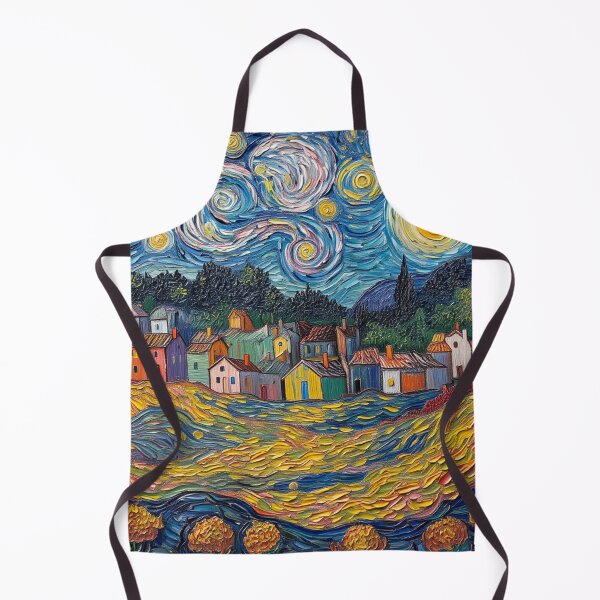 Item preview, Village under stars designed and sold by sid1802.