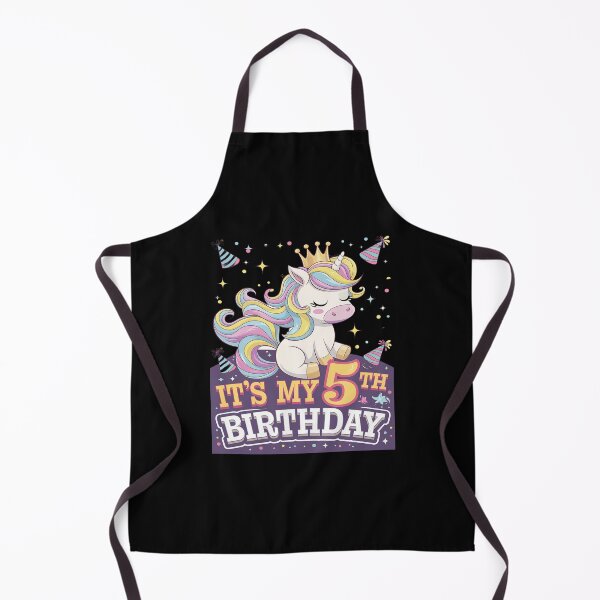 Item preview, Kids It's My 5th Birthday Unicorn Lover Kid 5 Years Old Birthday  designed and sold by CombatTask.