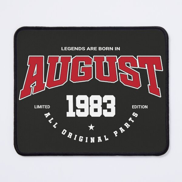 Item preview, August legends 1983 designed and sold by HB Shirts.