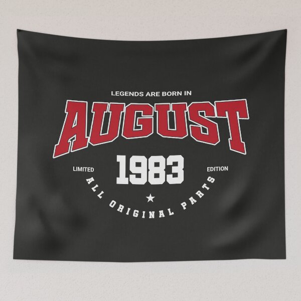 Item preview, August legends 1983 designed and sold by HB Shirts.