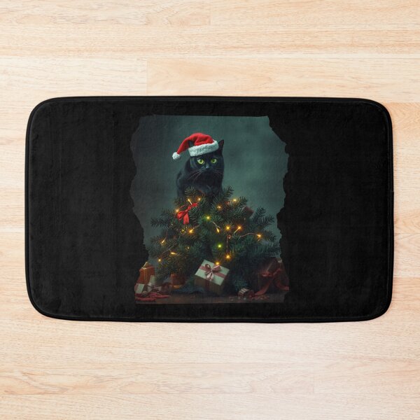 Item preview, Cat astrophe Christmas – Dark Holiday Chaos Funny Design for Cat Lovers designed and sold by Artycom.