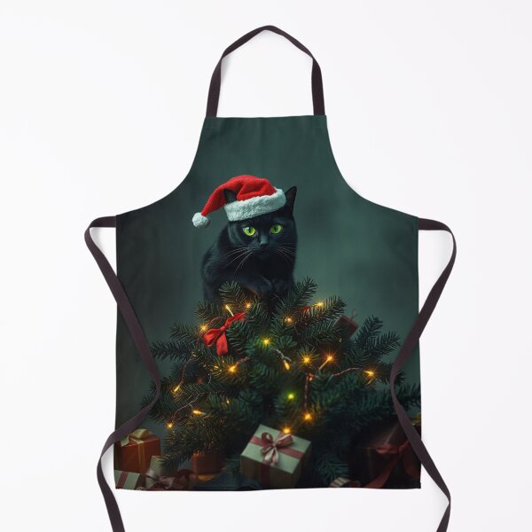 Item preview, Cat astrophe Christmas – Dark Holiday Chaos Funny Design for Cat Lovers designed and sold by Artycom.