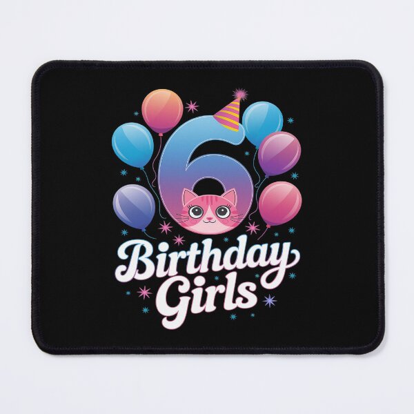Item preview, Kids 6th Birthday Girl Level 6 Gamer 6 Year Video Game Party designed and sold by MythWoot.